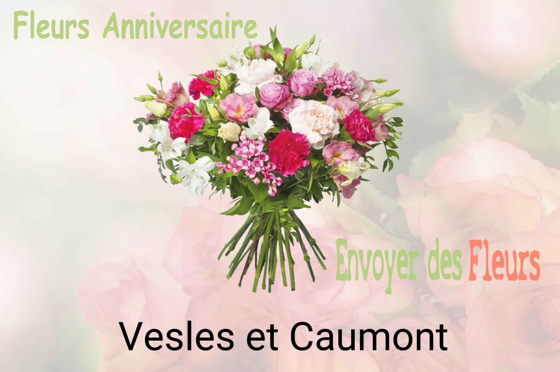 Bouquet de fleurs d’anniversaire livré à Vesles-et-Caumont